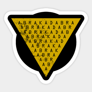 Abrakadabra Sticker